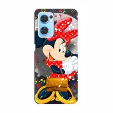 Чехол Disney Mouse OPPO Reno 7 4G (PREMIUMPrint) Minni с бантиком - купить на Floy.com.ua