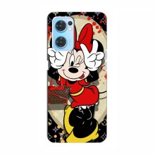 Чехол Disney Mouse OPPO Reno 7 4G (PREMIUMPrint) Минни peace - купить на Floy.com.ua