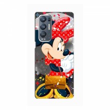 Чехол Disney Mouse OPPO Reno5 Pro Plus (5G) (PREMIUMPrint) Minni с бантиком - купить на Floy.com.ua