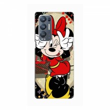 Чехол Disney Mouse OPPO Reno5 Pro Plus (5G) (PREMIUMPrint) Минни peace - купить на Floy.com.ua