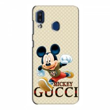 Чехол Disney Mouse Samsung Galaxy A20 2019 (A205F) (PREMIUMPrint) Mikki Gucci - купить на Floy.com.ua