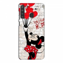 Чехол Disney Mouse Samsung Galaxy A21 (A215) (PREMIUMPrint) Heart Minni - купить на Floy.com.ua