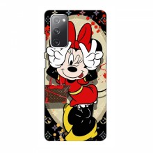 Чехол Disney Mouse Samsung Galaxy S20 FE (PREMIUMPrint) Минни peace - купить на Floy.com.ua