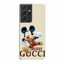 Чехол Disney Mouse Samsung Galaxy S21 Ultra (PREMIUMPrint) Mikki Gucci - купить на Floy.com.ua