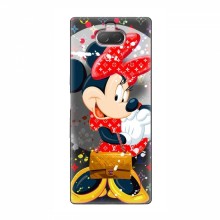 Чехол Disney Mouse Sony Xperia 10 (PREMIUMPrint) Minni с бантиком - купить на Floy.com.ua