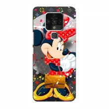Чехол Disney Mouse TECNO Camon 16 (PREMIUMPrint) Minni с бантиком - купить на Floy.com.ua
