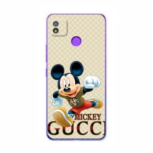 Чехол Disney Mouse TECNO POP 4 (PREMIUMPrint) Mikki Gucci - купить на Floy.com.ua