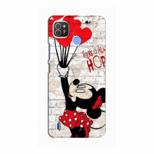 Чехол Disney Mouse TECNO Pop 4 LTE (PREMIUMPrint) Heart Minni - купить на Floy.com.ua
