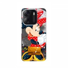 Чехол Disney Mouse TECNO Pop 7 Pro (PREMIUMPrint) Minni с бантиком - купить на Floy.com.ua