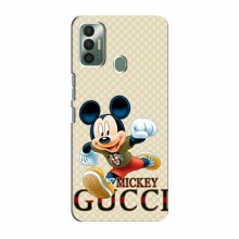 Чехол Disney Mouse TECNO Spark 7 Go (KF6m) (PREMIUMPrint) Mikki Gucci - купить на Floy.com.ua