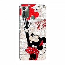 Чехол Disney Mouse TECNO Spark 7 Go (KF6m) (PREMIUMPrint) Heart Minni - купить на Floy.com.ua