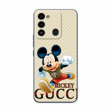 Чехол Disney Mouse TECNO Spark 8 (PREMIUMPrint) Mikki Gucci - купить на Floy.com.ua