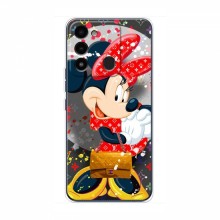 Чехол Disney Mouse TECNO Spark 8 (PREMIUMPrint) Minni с бантиком - купить на Floy.com.ua