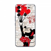Чехол Disney Mouse TECNO Spark 8 (PREMIUMPrint) Heart Minni - купить на Floy.com.ua