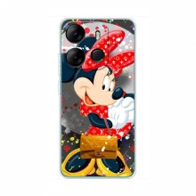 Чехол Disney Mouse TECNO Spark Go 2023 (BF7) (PREMIUMPrint) Minni с бантиком - купить на Floy.com.ua
