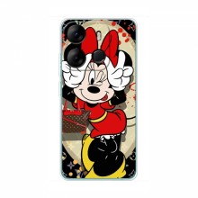 Чехол Disney Mouse TECNO Spark Go 2023 (BF7) (PREMIUMPrint) Минни peace - купить на Floy.com.ua
