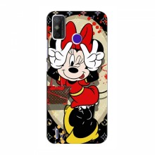 Чехол Disney Mouse TECNO Spark Power 2 (LC8) (PREMIUMPrint) Минни peace - купить на Floy.com.ua