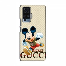 Чехол Disney Mouse ViVO X50 Pro (PREMIUMPrint) Mikki Gucci - купить на Floy.com.ua