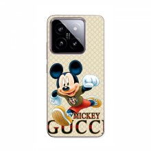 Чехол Disney Mouse Xiaomi 14 (PREMIUMPrint) Mikki Gucci - купить на Floy.com.ua