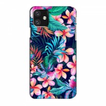 Чехол для iPhone 12 mini - с принтом (Дизайнерские) (AlphaPrint) Яркие Цветы - купить на Floy.com.ua
