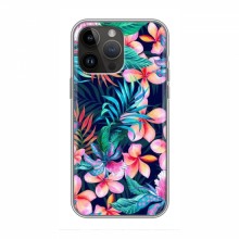 Чехол для iPhone 14 Pro - с принтом (Дизайнерские) (AlphaPrint) Яркие Цветы - купить на Floy.com.ua