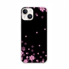 Чехол для iPhone 16 - с принтом (Дизайнерские) (AlphaPrint) Розовое цветение - купить на Floy.com.ua