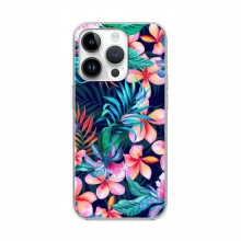 Чехол для iPhone 16 Pro Max - с принтом (Дизайнерские) (AlphaPrint) Яркие Цветы - купить на Floy.com.ua