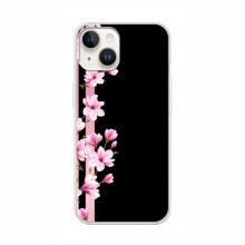 Чехол для iPhone 16 Ultra - с принтом (Дизайнерские) (AlphaPrint) Розы на черном - купить на Floy.com.ua
