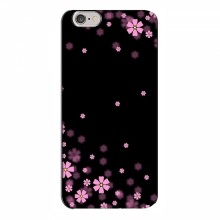 Чехол для iPhone 6 Plus / 6s Plus - с принтом (Дизайнерские) (AlphaPrint) Розовое цветение - купить на Floy.com.ua