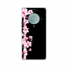 Чехол для Huawei Honor Magic 5 Lite 5G - с принтом (Дизайнерские) (AlphaPrint) Розы на черном - купить на Floy.com.ua