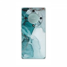 Чехол для Huawei Honor Magic 5 Lite 5G - с принтом (Дизайнерские) (AlphaPrint) Бирюзовый мрамор - купить на Floy.com.ua