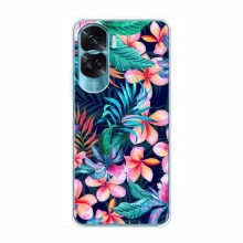 Чехол для Huawei Honor 90 Lite - с принтом (Дизайнерские) (AlphaPrint) Яркие Цветы - купить на Floy.com.ua