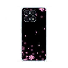 Чехол для Huawei Honor X8a - с принтом (Дизайнерские) (AlphaPrint) Розовое цветение - купить на Floy.com.ua