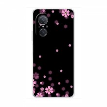 Чехол для Huawei Nova 9 SE - с принтом (Дизайнерские) (AlphaPrint) Розовое цветение - купить на Floy.com.ua