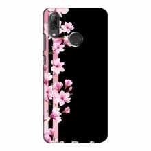 Чехол с принтом (Дизайнерские) для Huawei P Smart 2019 (AlphaPrint) Розы на черном - купить на Floy.com.ua