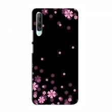 Чехол для Huawei P Smart Pro - с принтом (Дизайнерские) (AlphaPrint) Розовое цветение - купить на Floy.com.ua