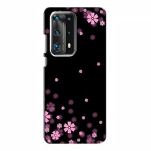 Чехол с принтом (Дизайнерские) для Huawei P40 (AlphaPrint) Розовое цветение - купить на Floy.com.ua
