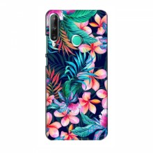 Чехол для Huawei Y7p (2020) - с принтом (Дизайнерские) (AlphaPrint) Яркие Цветы - купить на Floy.com.ua