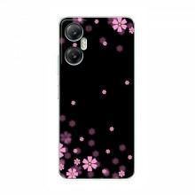 Чехол для Infinix Hot 20 5G (X666B) - с принтом (Дизайнерские) (AlphaPrint) Розовое цветение - купить на Floy.com.ua