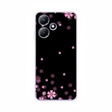 Чехол для Infinix Hot 30i - с принтом (Дизайнерские) (AlphaPrint) Розовое цветение - купить на Floy.com.ua