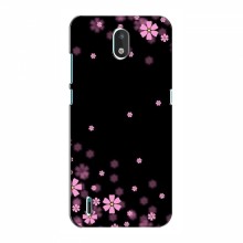 Чехол для Nokia 1.3 - с принтом (Дизайнерские) (AlphaPrint) Розовое цветение - купить на Floy.com.ua