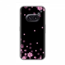Чехол для Nothing Nothing Phone 2a - с принтом (Дизайнерские) (AlphaPrint) Розовое цветение - купить на Floy.com.ua