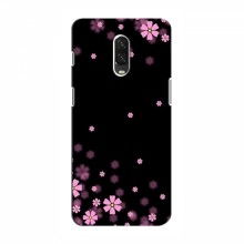 Чехол для OnePlus 6T - с принтом (Дизайнерские) (AlphaPrint) Розовое цветение - купить на Floy.com.ua