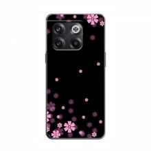 Чехол для OnePlus 10T - с принтом (Дизайнерские) (AlphaPrint) Розовое цветение - купить на Floy.com.ua