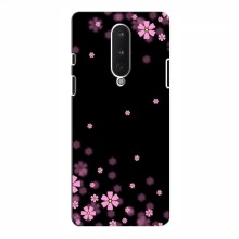 Чехол для OnePlus 8 - с принтом (Дизайнерские) (AlphaPrint) Розовое цветение - купить на Floy.com.ua