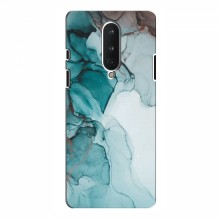 Чехол для OnePlus 8 - с принтом (Дизайнерские) (AlphaPrint) Бирюзовый мрамор - купить на Floy.com.ua