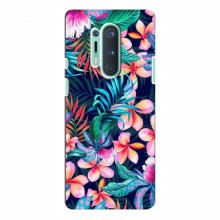 Чехол для OnePlus 8 Pro - с принтом (Дизайнерские) (AlphaPrint) Яркие Цветы - купить на Floy.com.ua