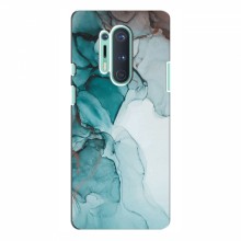 Чехол для OnePlus 8 Pro - с принтом (Дизайнерские) (AlphaPrint) Бирюзовый мрамор - купить на Floy.com.ua