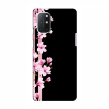 Чехол для OnePlus 9 Lite - с принтом (Дизайнерские) (AlphaPrint) Розы на черном - купить на Floy.com.ua