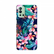 Чехол для OnePlus 9R - с принтом (Дизайнерские) (AlphaPrint) Яркие Цветы - купить на Floy.com.ua